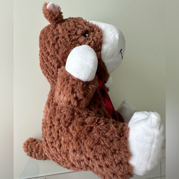 PetSmart Hope The Hamster 2023 Holiday Squeaker Red Plaid Pet Plush StuffedToy - Picture 5 of 7